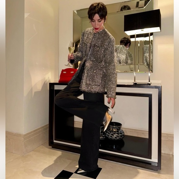 H&M TEXTURED JACKET - Picture 9 of 10